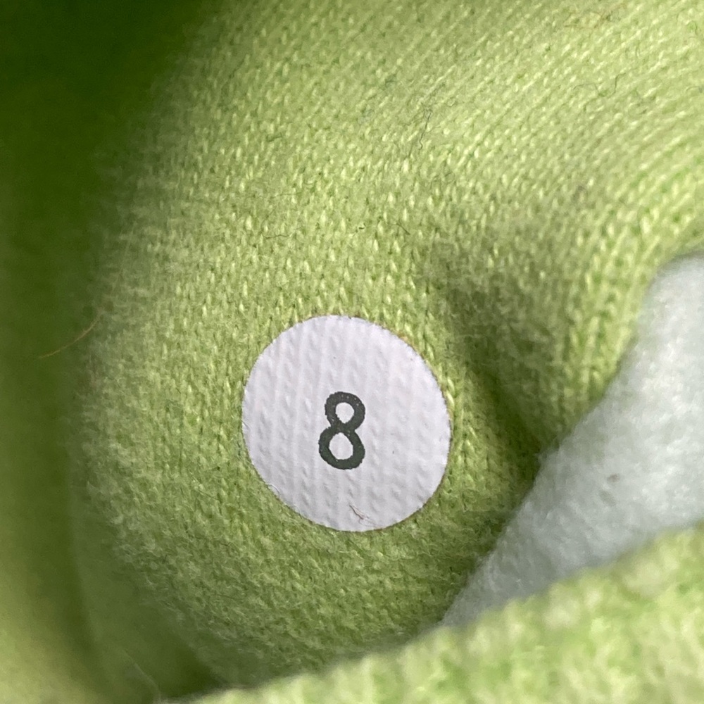 lululemon Scuba Women’s athletica Neón Green Jacket Hooded Full Zip Sz  8 - Picture 12 of 16